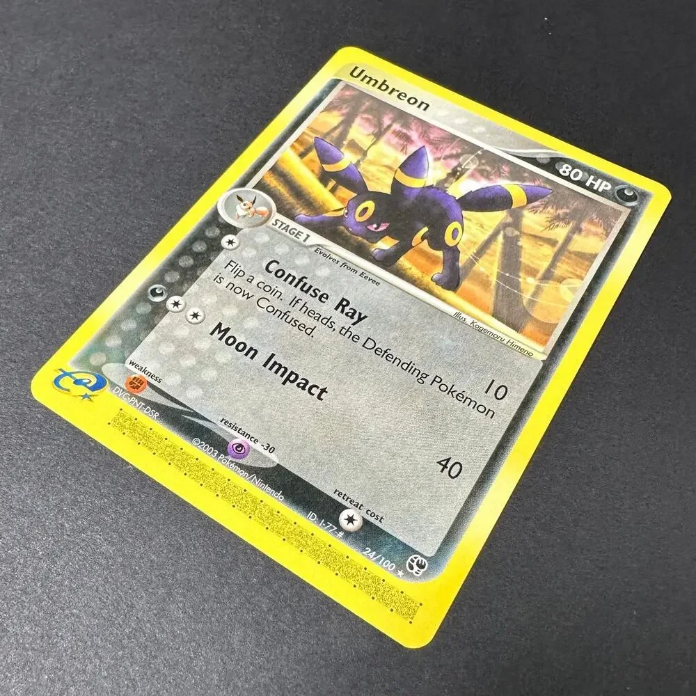 Pokemon TCG Umbreon EX Sandstorm 24/100 Rare Non Holo NM